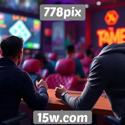Parceria do 778pix com desenvolvedores de jogos